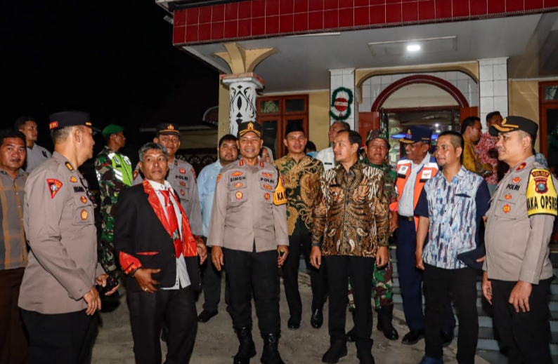 Kapolres Tebing Tinggi Pastikan Ibadah Malam Natal Berlangsung Aman