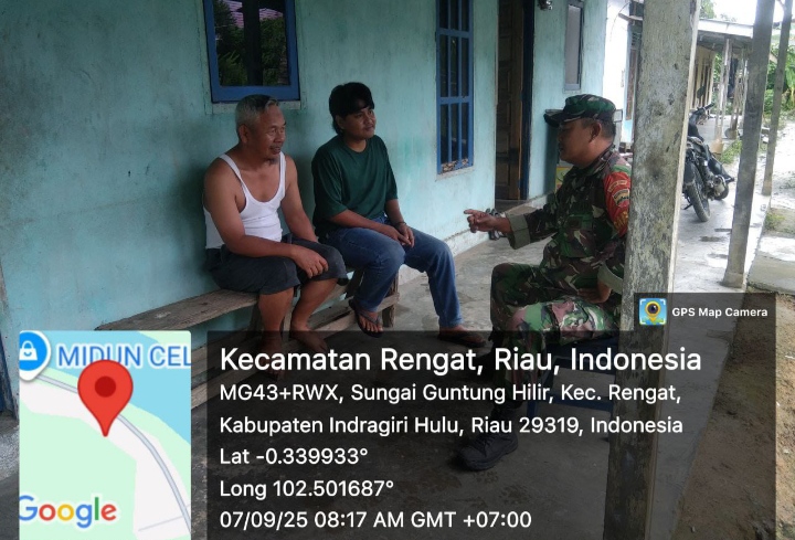 Dengan Komsos Babinsa Dapat Juga Pantau Wilayah Binaan Dalam Perkembanganya