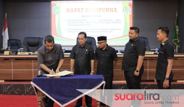 DPRD dan Pemkab Kepulauan Meranti Sepakati KUA-PPAS APBD 2025 Senilai Rp 1,3 Triliun