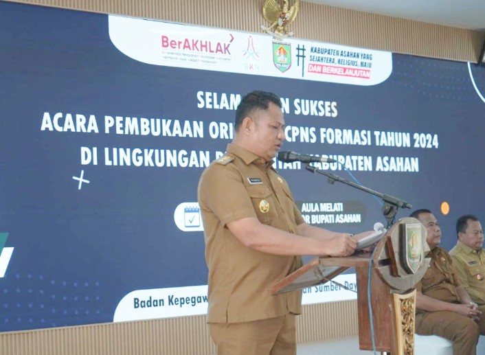 Wakil Bupati Asahan Buka Pelaksanaan Orientasi CPNS Formasi Tahun 2024
