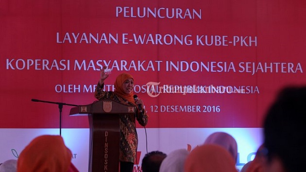 Kemensos Resmikan Layanan E-Warong di Pekanbaru