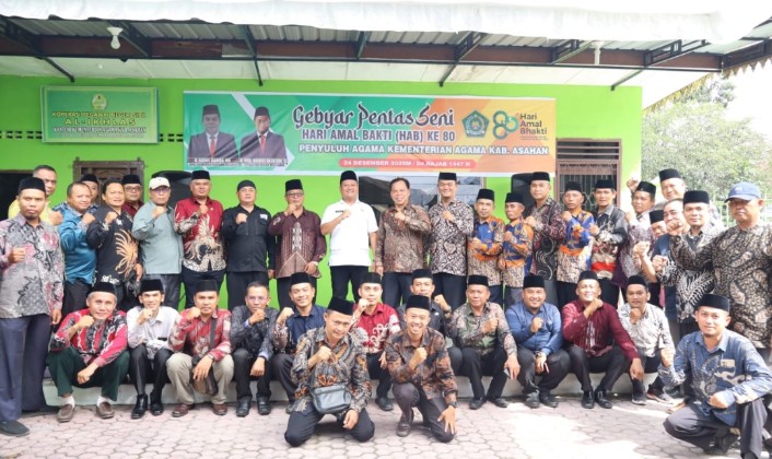 Gebyar Pentas Seni HAB Ke-80 Penyuluh Agama Kemenag Asahan