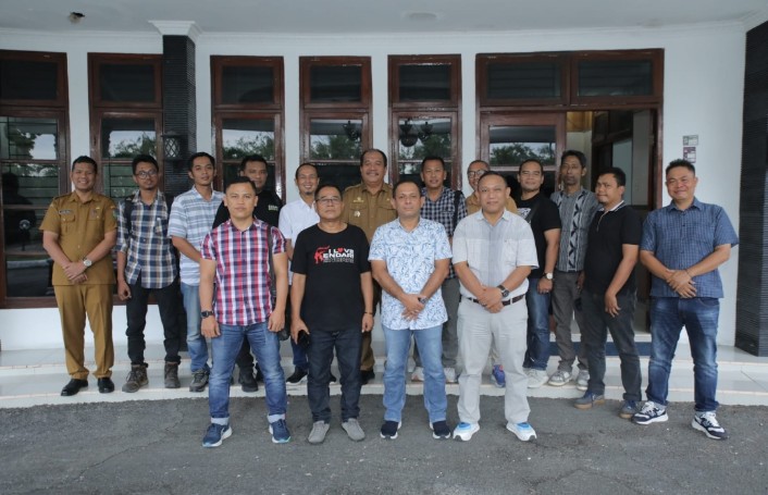 Bupati Terima Audensi PWI Kabupaten Asahan