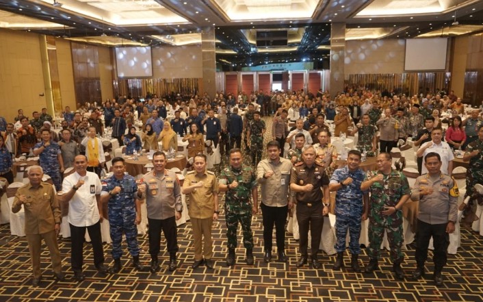 Forkopimda Kabupaten Asahan Ikuti Silaturahmi Forkopimda Provsu