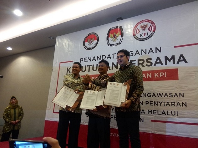 KPU, Bawaslu dan KPI Kerjasama Pantau Media Massa Selama Pilkada