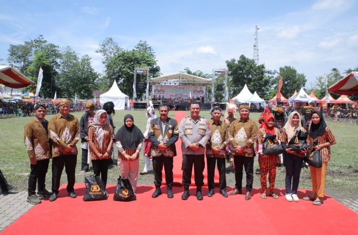 Bupati Asahan Dampingi Wakapolri Hadiri HUT Pujakesuma Ke-44 Tahun 2024 Di Kabupaten Asahan