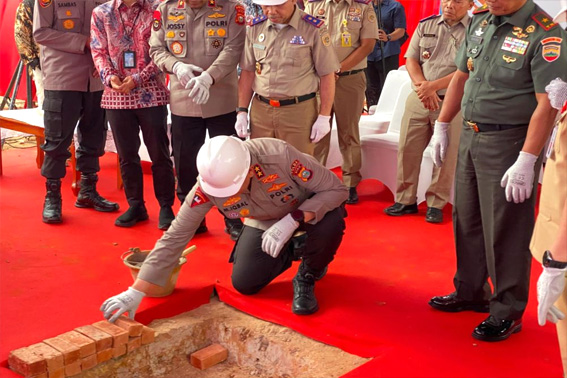 Polda Riau Bangun Rumah Impian untuk Personel Polri dan PNS