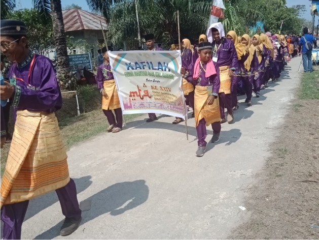 Utus Kafilah terbaik, Kades Sulaini Harap  Desanya Raih Juara