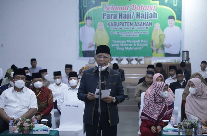 Pesan Bupati Dalam Menyambut Kepulangan Jamaah Haji Kabupaten Asahan