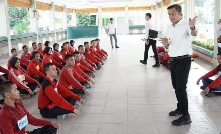 Pj Walikota Tebingtinggi Tinjau Langsung Persiapan Paskibraka dan Korps Musik