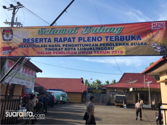 Jaga Keamanan Saat Pleno, TNI - Polri Kota Lubuklinggau Turunkan 350 Personel Gabungan