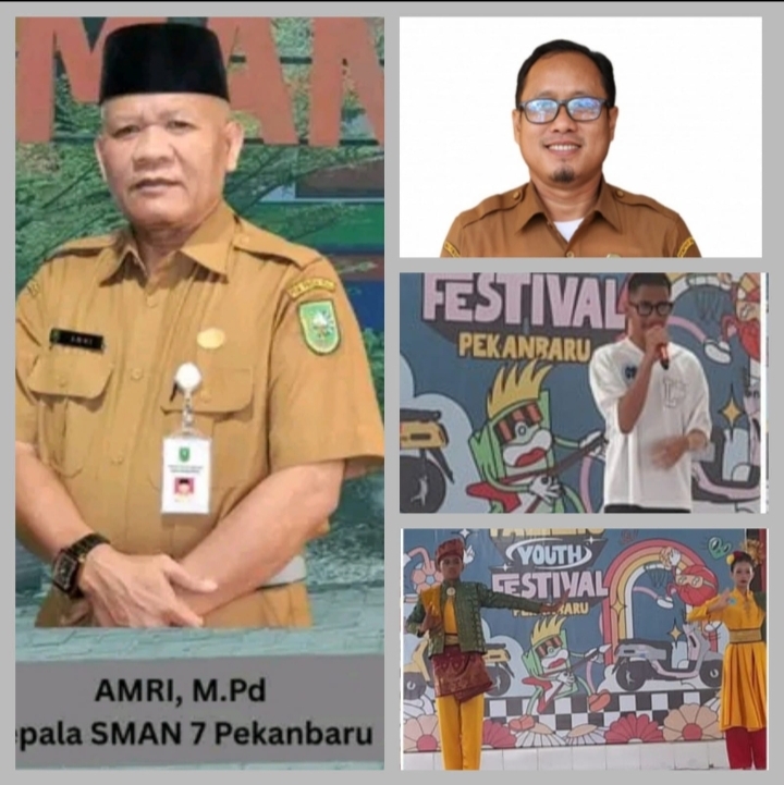 Festival Seni Antar Kelas Sesama Siswa SMAN 7 Pekanbaru Fazzio Youth Yamaha