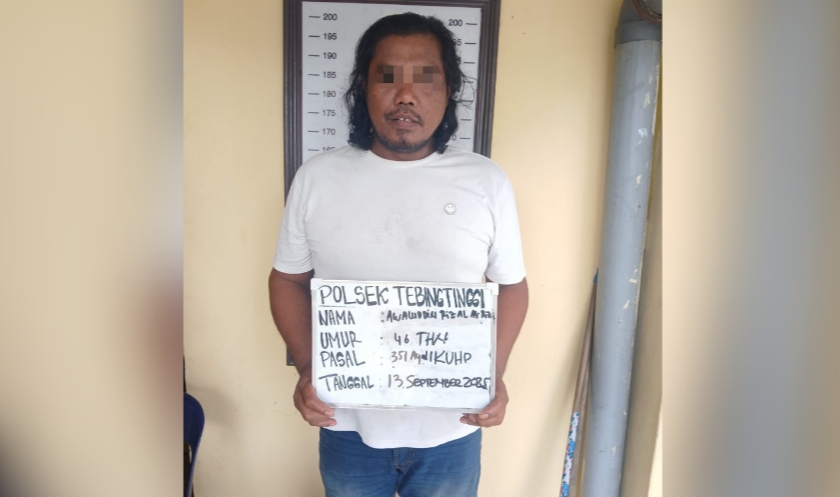 Polsek Tebing Tinggi Tangkap Warga Sergai Pelaku Penganiayaan