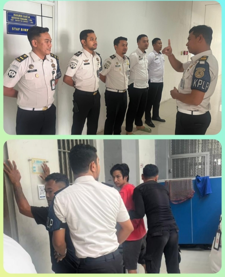 Lapas Narkotika Rumbai Gelar Razia Rutin Pada Blok Hunian