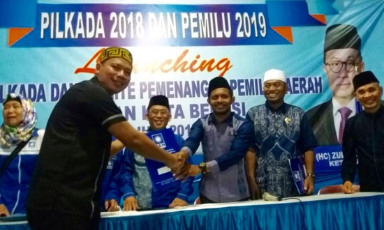 Vicky Siap Melaju Pilkada Kota Bekasi