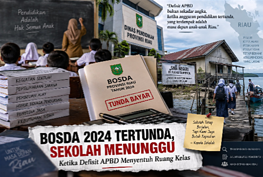 BOSDA 2024 Tak ada Kepastian, Disdik dan Pemprov Riau Diduga Tutup Telinga atas Jeritan Kepala Sekolah