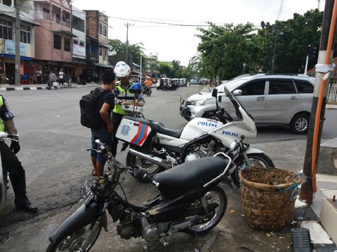 Hari ke-1 Operasi Zebra di Pekanbaru, 127 Pengendara Ditilang