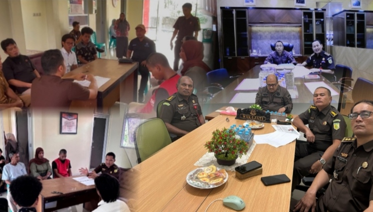 Jajaran Kejati Maluku Berhasil Menghentikan Penuntutan Perkara Pidana Umum Berdasarkan Keadilan Restoratif
