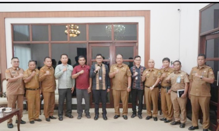 Bupati Asahan Terima Audiensi Bank Indonesia Dan Organisasi Katholik