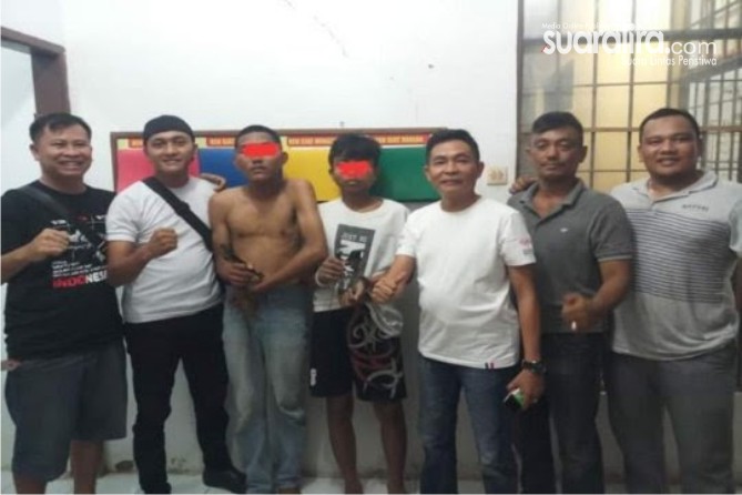 Polsek Padang Hilir bekuk dua pelaku jambret