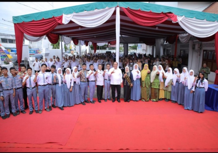 Bupati Asahan Lantik Bunda Literasi Dan Buka Lomba Minat Baca 2025