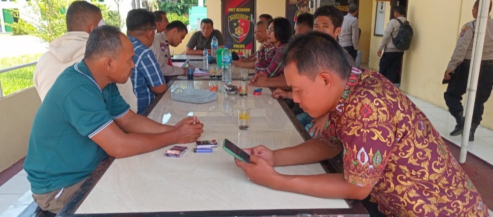 Polsek Tebing Tinggi Mediasi Kasus Penganiayaan, Pihak Terlibat Sepakat Berdamai