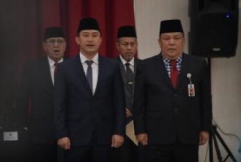 Wakil Ketua DPRD Riau Hardianto Hadiri Pengambilan Sumpah Jabatan Pj Bupati Kampar dan Pj Wali Kota Pekanbaru