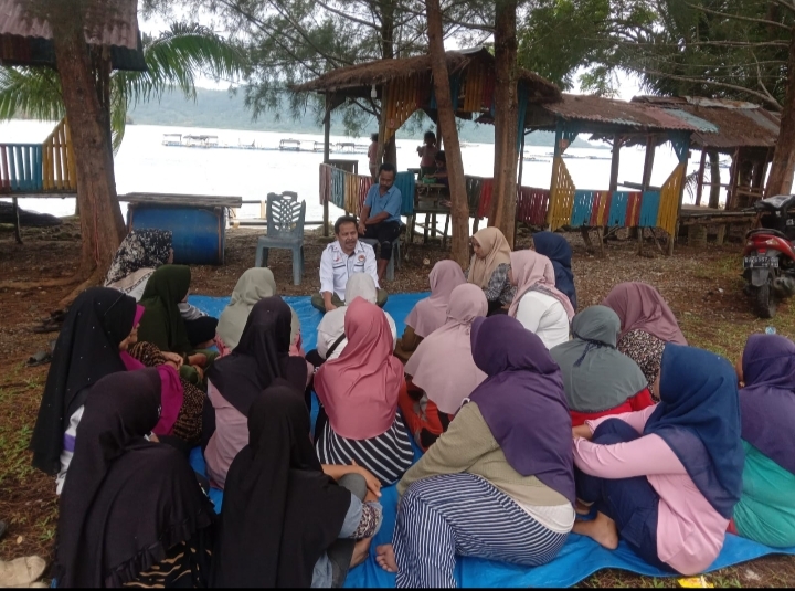 Ketua LAKAM DPAC Kenagarian Painan Selatan Oktaufan  Prasetya Bentuk Kelompok UMKM Kampung Sungai Nipah Binaan LAKAM