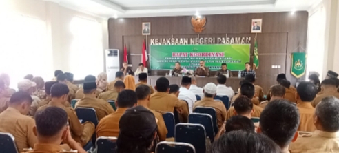 Sobeng Suradal Buka Rakor Pengawasan Aliran Kepercayaan dan Keagamaan Dalam Masyarakat