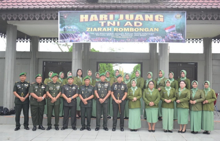 Dandim 0302/Inhu Mengajak Prajurit Di Momen Hari TNI AD Untuk Tetap Teladani Semangat Para Pahlawan