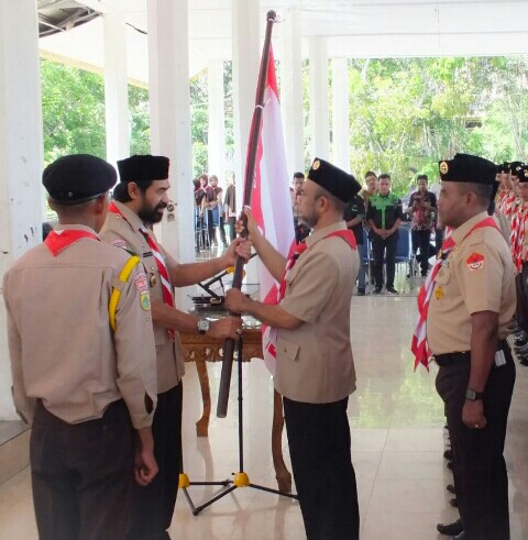 Ketua Kwarda Gerakan Pramuka Aceh Lantik Wakil Bupati Aceh Tamiang Sebagai Ketua Kwarcab