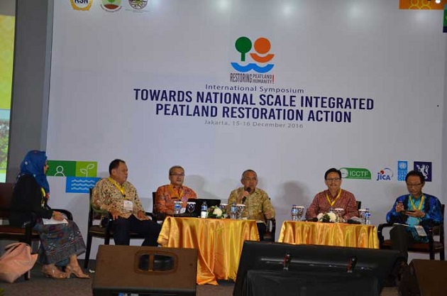 Gubri Jadi Pembicara pada Acara Simposium Lahan Gambut Internasional 2016