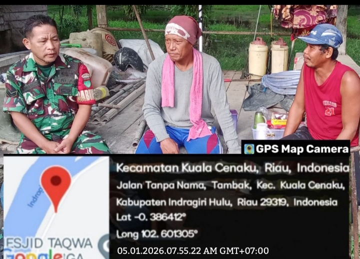 Lakukan Pvinaan Teritorial Babinsa Anjangsana Kesalahan Satu Rumah Warga Masyarakat