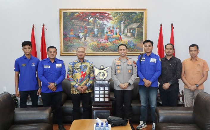 Kapolres Asahan Silaturahmi Dengan KORMI Kabupaten Asahan