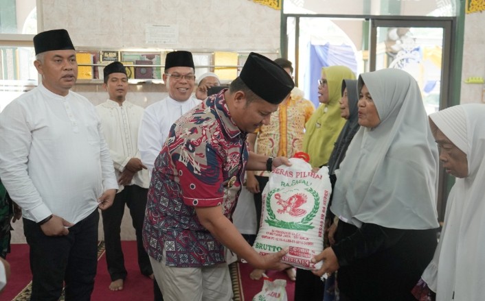 Wakil Bupati Asahan Hadiri Zikir Dan Doa Akbar Untuk Jemaah Haji