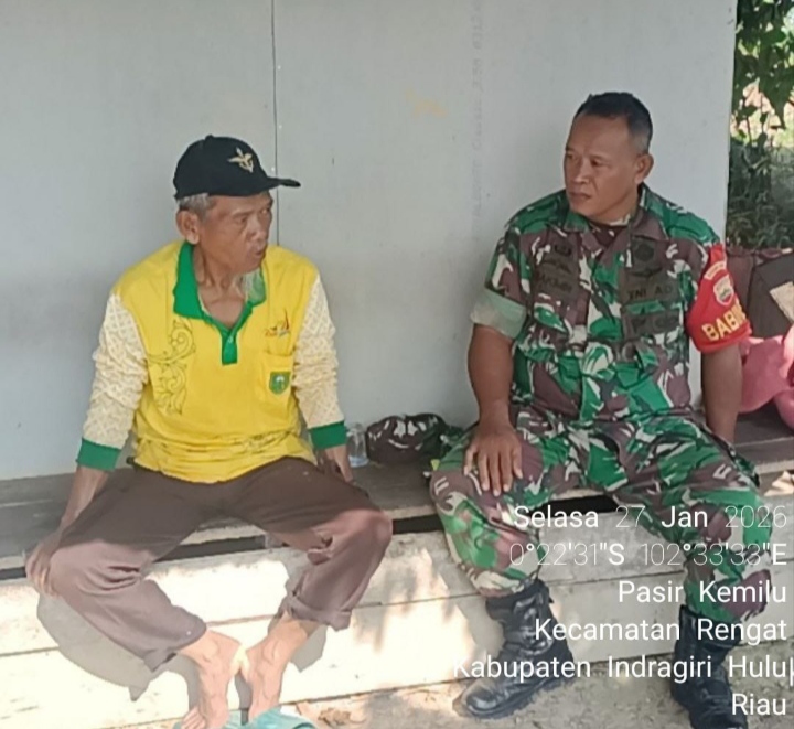 Dalam Menjalin Hubungan Baik Babinsa Rutin Sulahtuhrahmi Dengan Warga Binaan