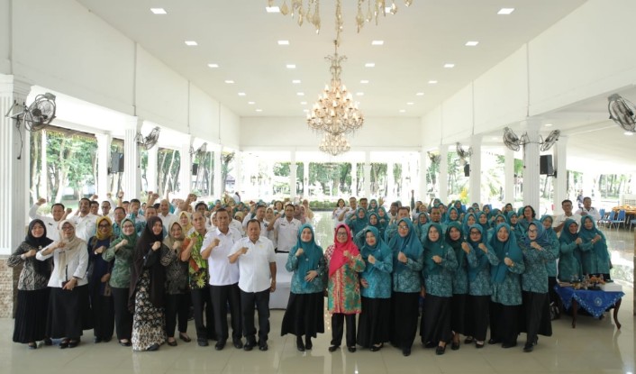 Tim Supervisi Desa/Kelurahan PKK Pemprovsu Kunker Ke PKK Kabupaten Asahan