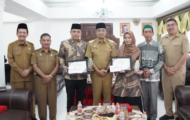 Pj Walikota Tebingtinggi Sambut Juara 1 MTQ ke 39 Tingkat Provinsi Sumatera Utara