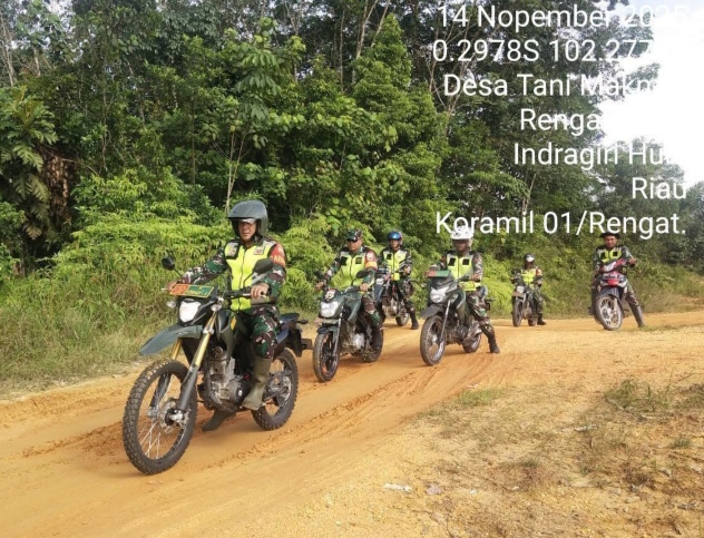 Babinsa Ajak Warga Dan Himbau Serta Mengajak Untuk Cegah Karhutla