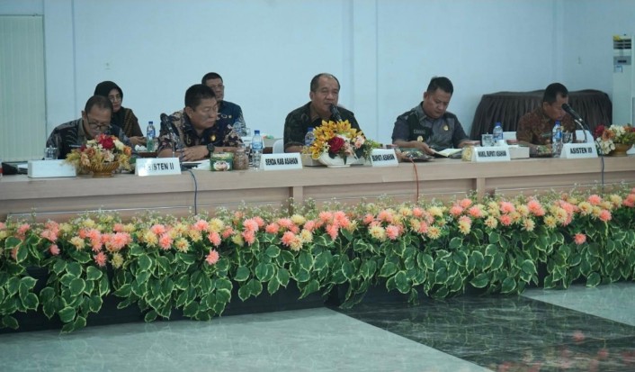 Bupati Asahan Buka Rakorpem Bulan November 2025