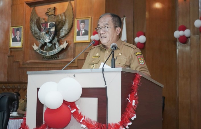 Pemkab Asahan Sampaikan Nota Keuangan P-APBD 2025