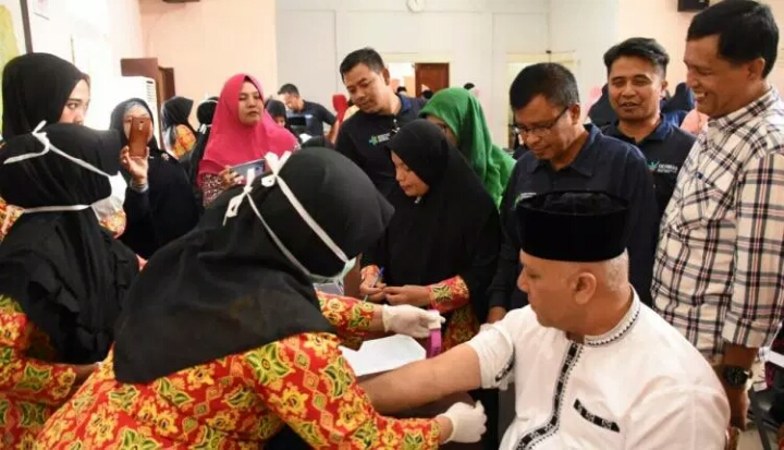 Cegah Penyakit Hepatitis, ASN Aceh Tengah di Skrining