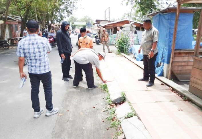 Camat Kota Kisaran Timur Relokasi Sementara Para PKL