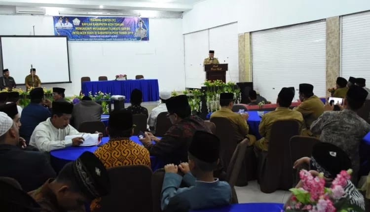 Buka Training Center MTQ, Bupati Shabela : Terus Belajar dan Berlatih Agar Prestasi Terbaik Dapat Diraih