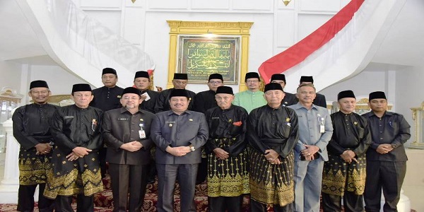 Pengurus LAMR Kabupaten Bengkalis Silaturahmi Dengan Bupati Amril