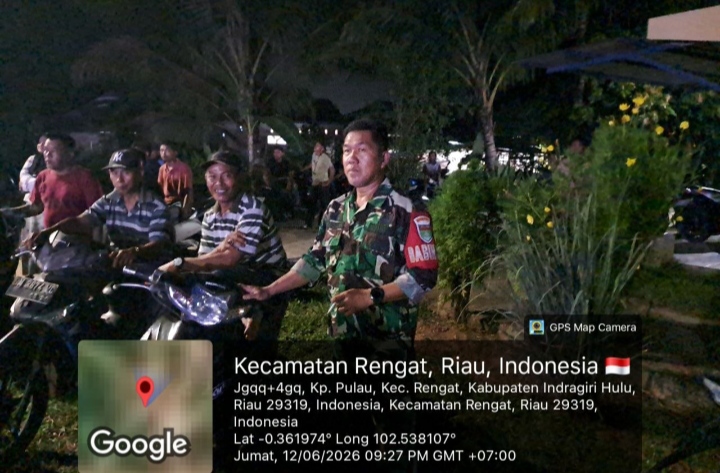 Dengan Rutinitas Kegiatan Patroli Malam Pastikan Wilayah Binaan Aman Dan Nyaman