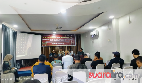 KPU Meranti dan Insan Pers Bahas Aturan Kampanye dalam FGD Bersama KPID Riau