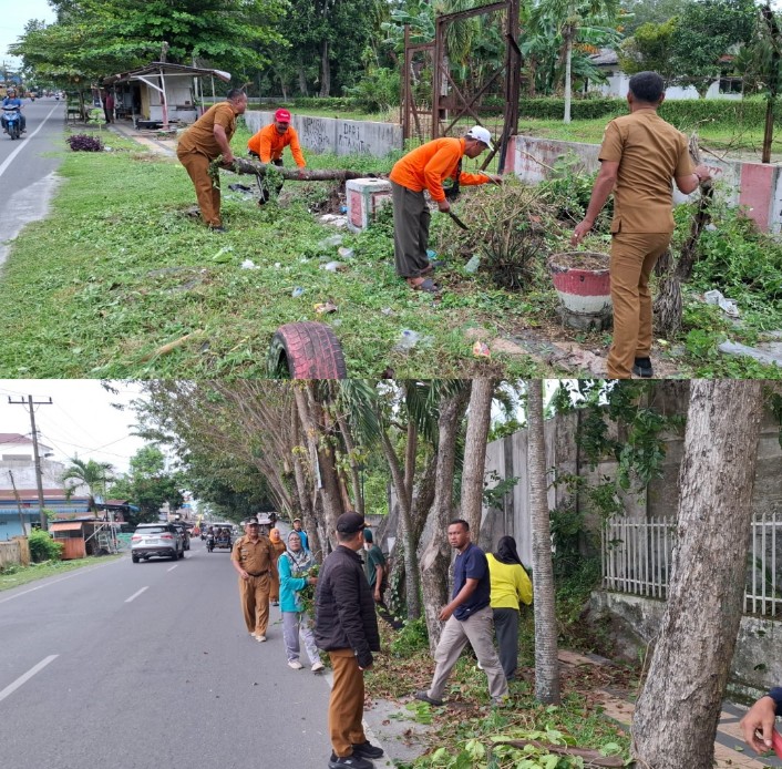 Camat Kota Kisaran Timur ; Gotong-Royong Mempererat Tali Silahturahmi Masyarakat