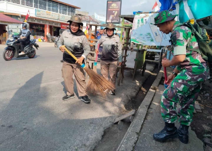 Kegiatan Goro Merupakan Manifestasi Kebersamaan TNI Bersama Masyarakat.
