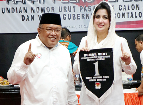 Alhamdulillah.. Menuju Gorontalo Hebat, HaTi Peroleh Nomor Urut 1